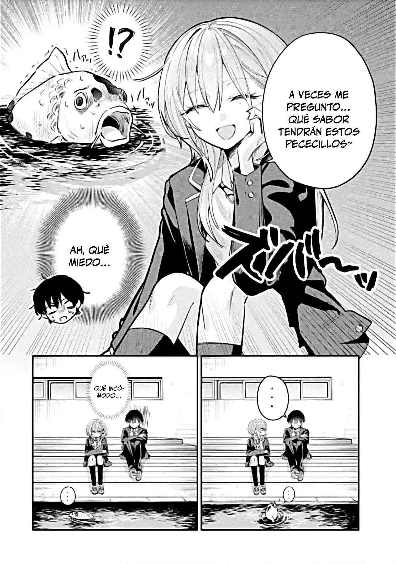 Haimiya-senpai wa Kowakute Kawaii capítulo 8.5 página 2