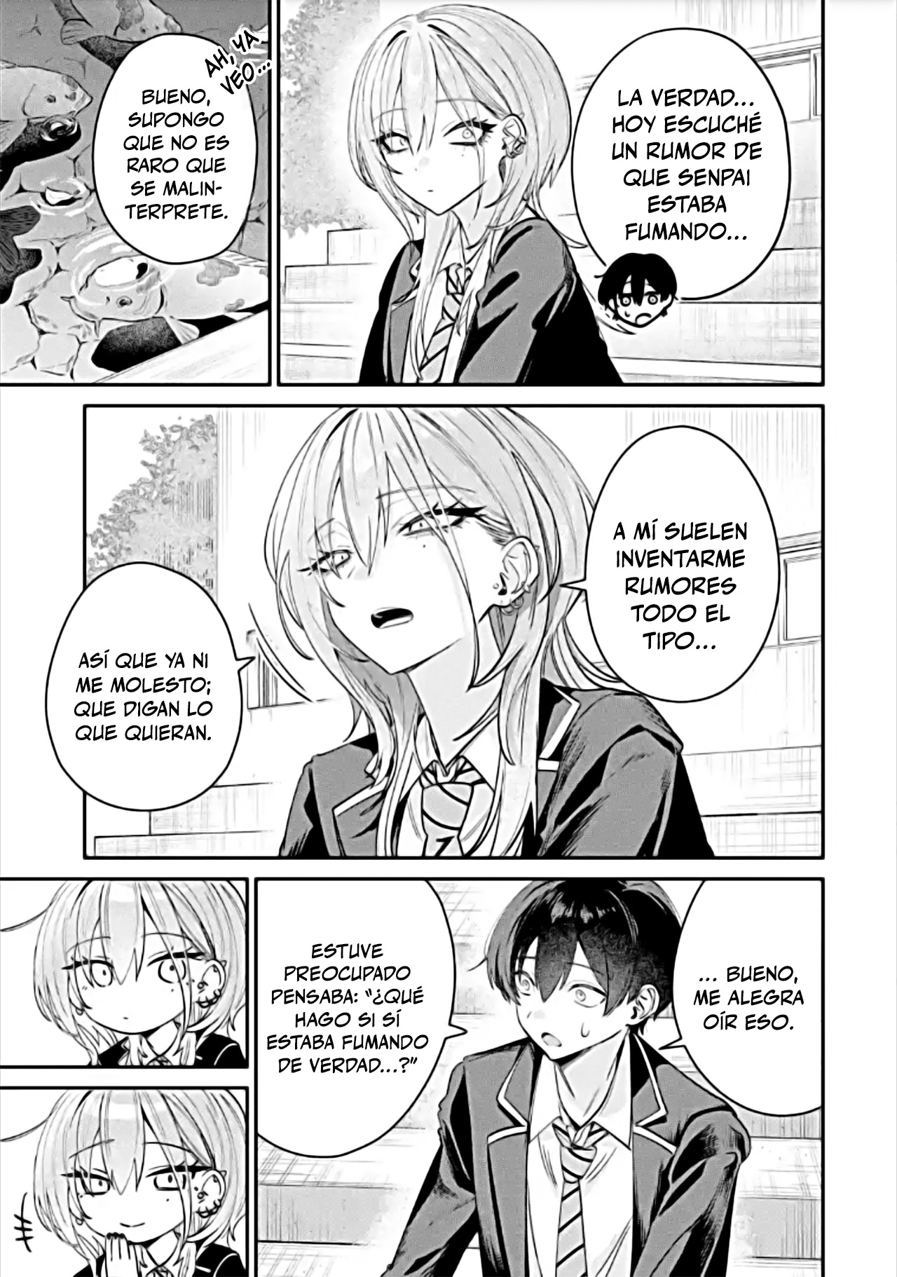 Haimiya-senpai wa Kowakute Kawaii capítulo 8 página 5