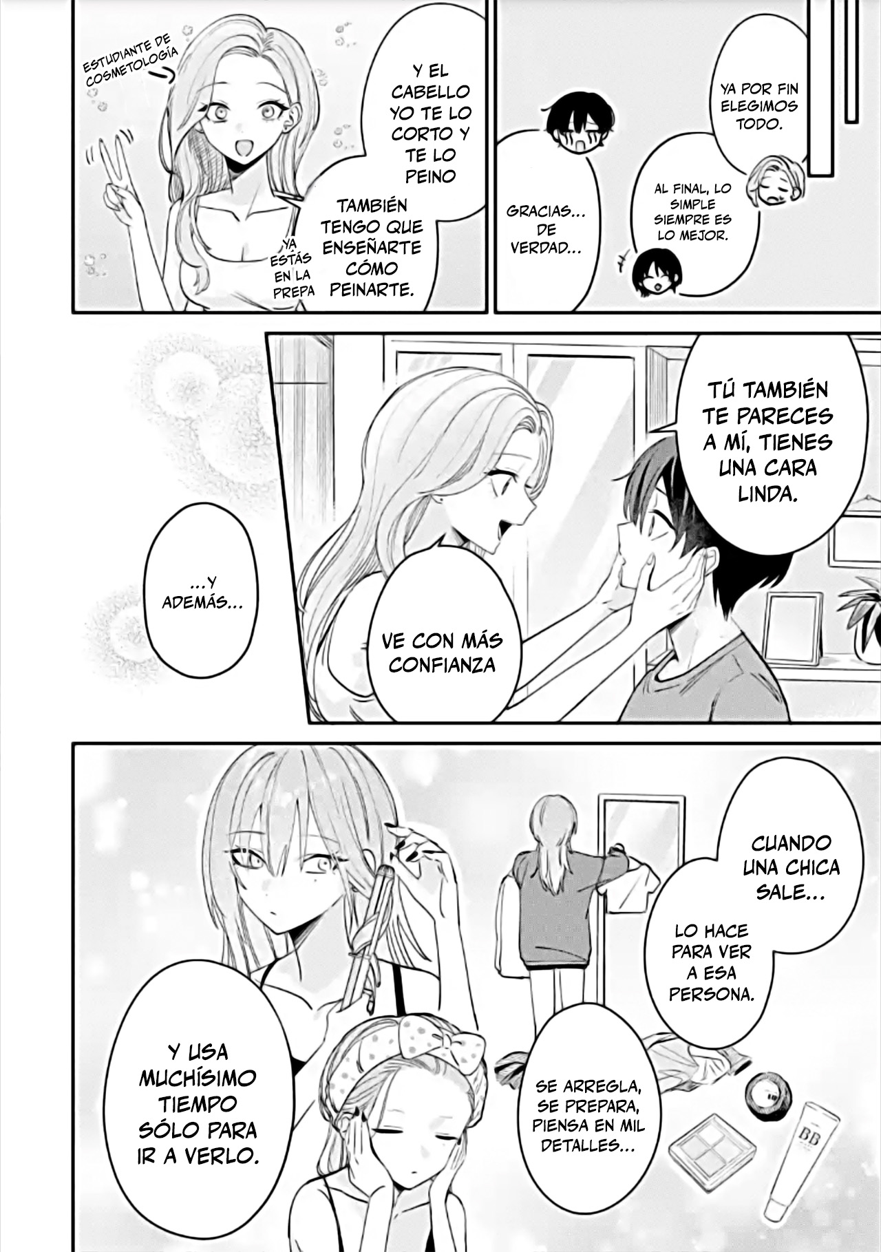 Haimiya-senpai wa Kowakute Kawaii capítulo 9.5 página 4