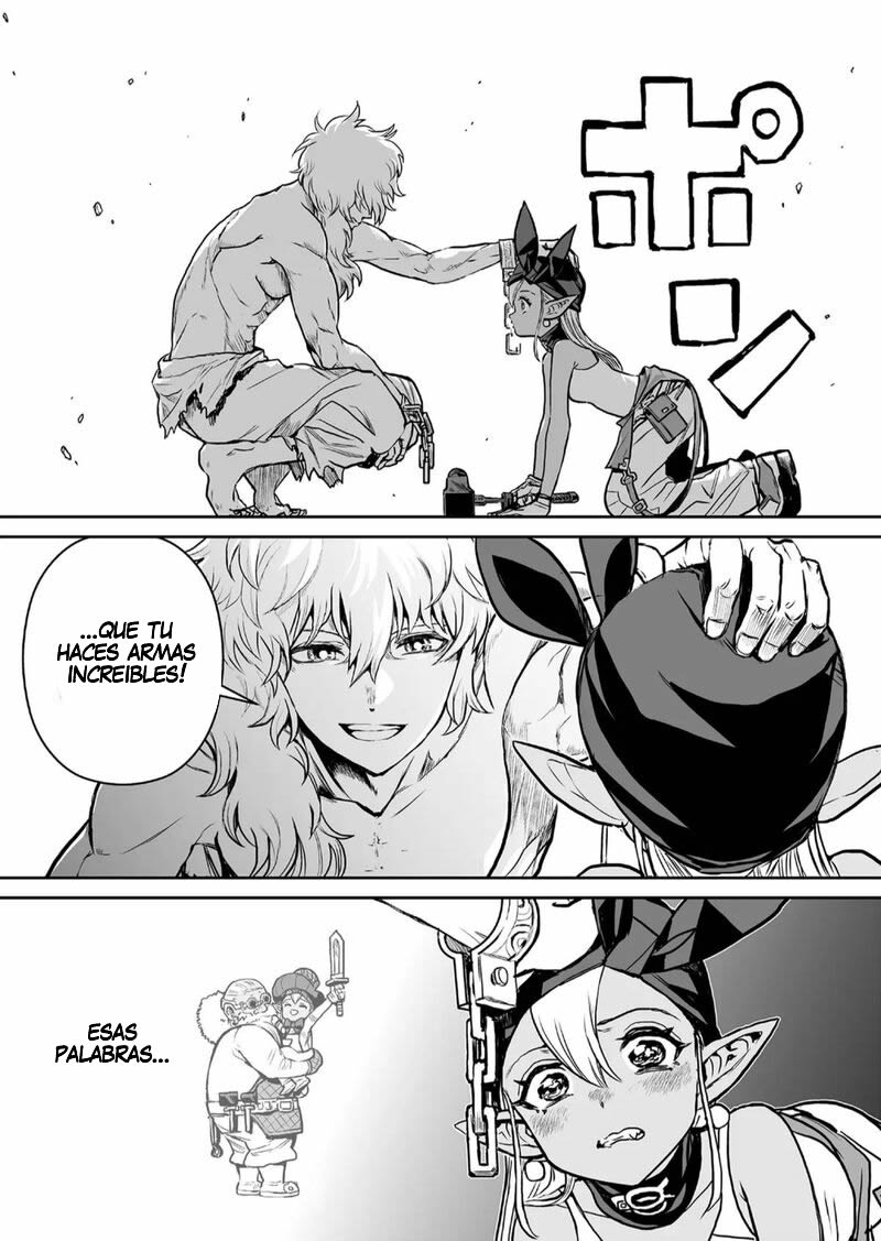 Abandoned ~Tsuyosugite Buki ga Kowareru Yuusha to Buki Shokunin no Elf~ capítulo 1 página 48