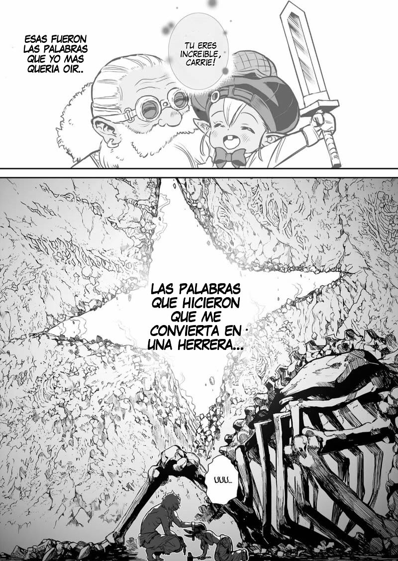 Abandoned ~Tsuyosugite Buki ga Kowareru Yuusha to Buki Shokunin no Elf~ capítulo 1 página 49