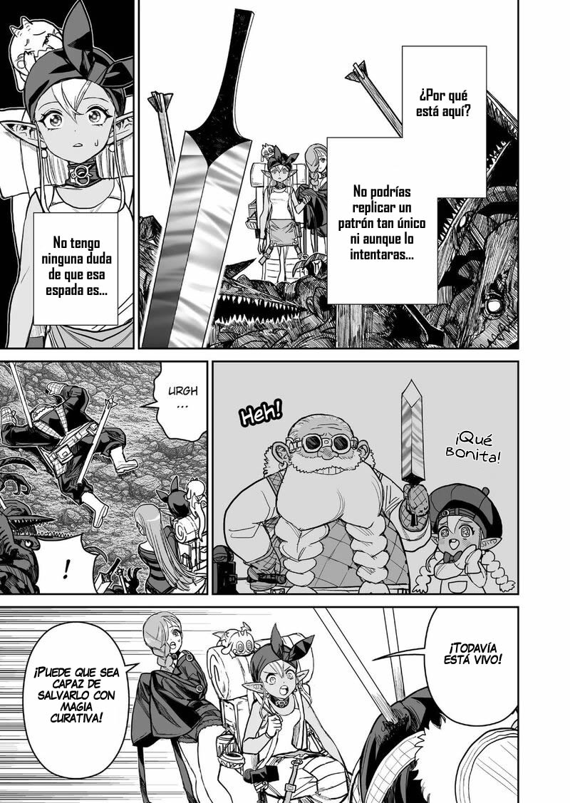 Abandoned ~Tsuyosugite Buki ga Kowareru Yuusha to Buki Shokunin no Elf~ capítulo 14 página 7