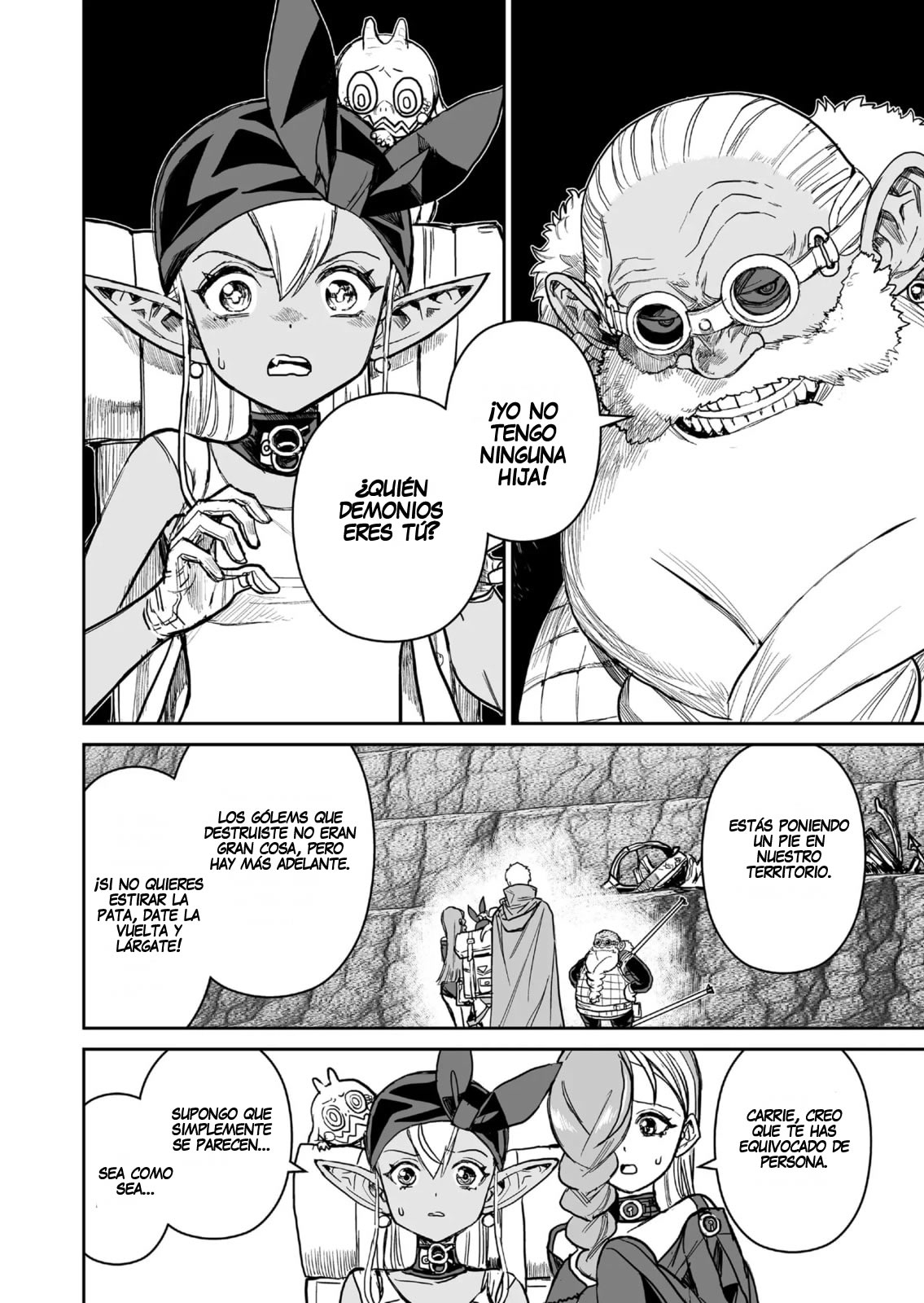 Abandoned ~Tsuyosugite Buki ga Kowareru Yuusha to Buki Shokunin no Elf~ capítulo 15 página 2