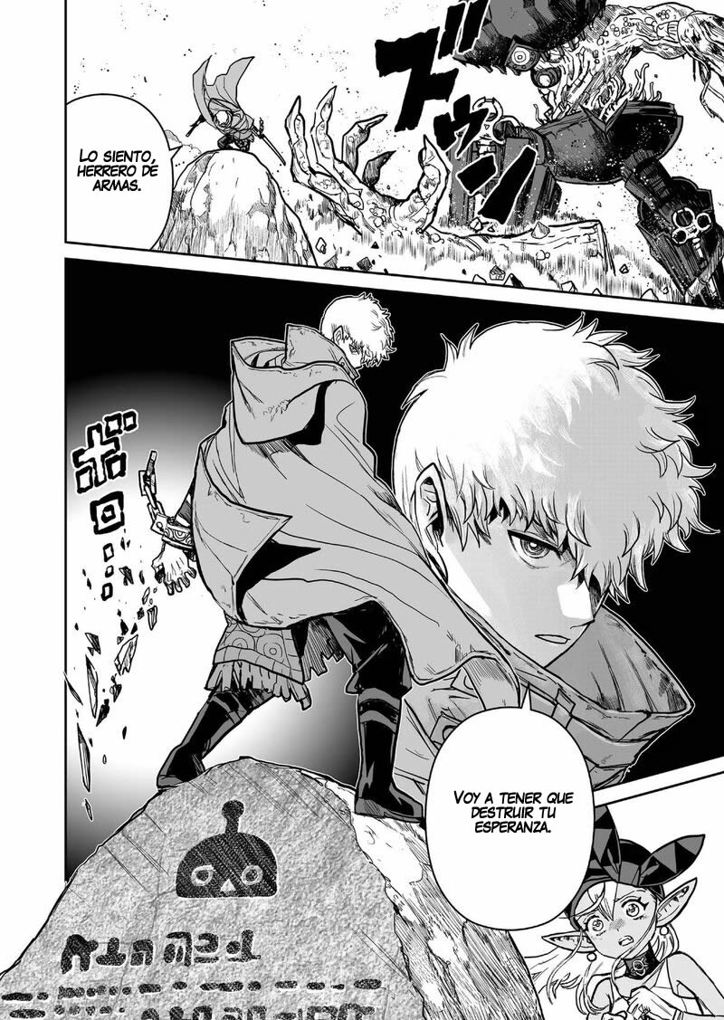 Abandoned ~Tsuyosugite Buki ga Kowareru Yuusha to Buki Shokunin no Elf~ capítulo 19 página 14