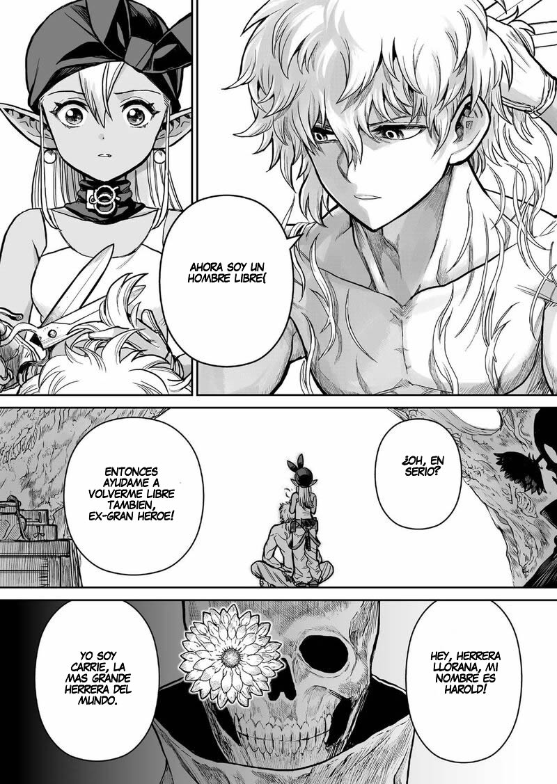 Abandoned ~Tsuyosugite Buki ga Kowareru Yuusha to Buki Shokunin no Elf~ capítulo 2 página 14