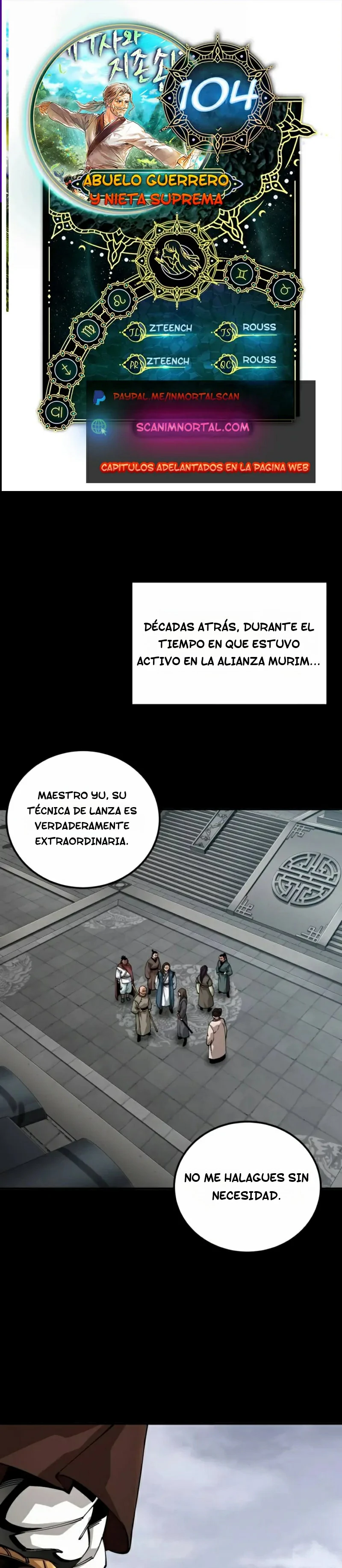 Abuelo Guerrero y Nieta Suprema capítulo 104 página 1