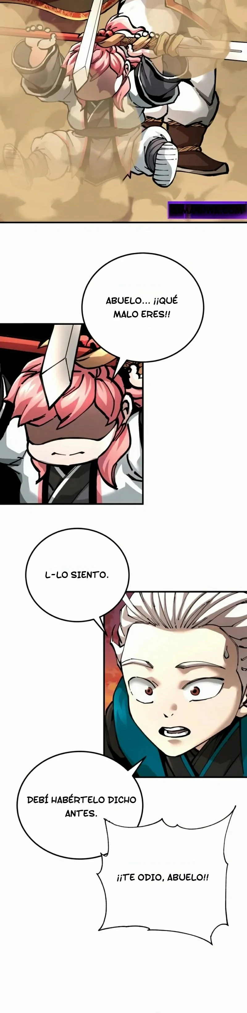 Abuelo Guerrero y Nieta Suprema capítulo 105 página 20