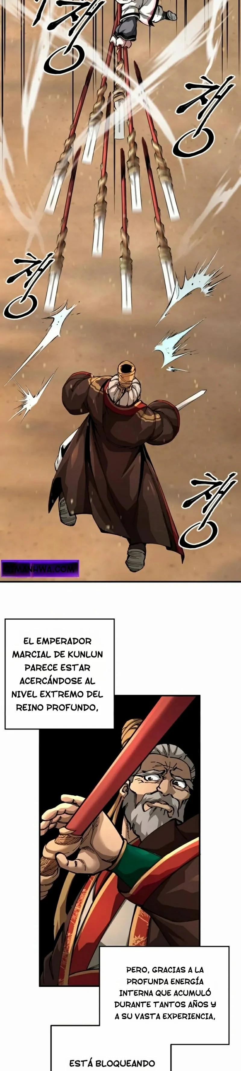 Abuelo Guerrero y Nieta Suprema capítulo 105 página 46