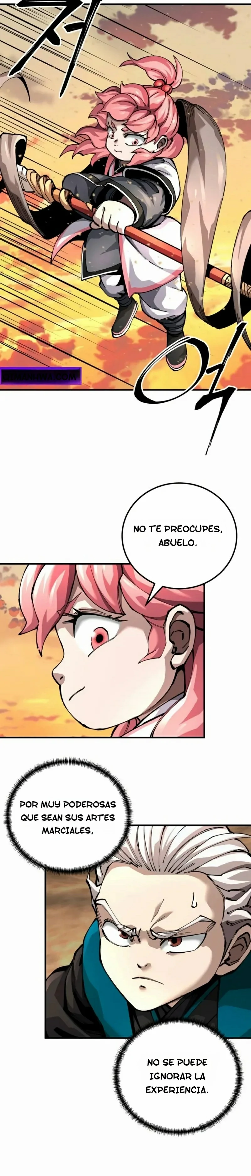 Abuelo Guerrero y Nieta Suprema capítulo 105 página 8
