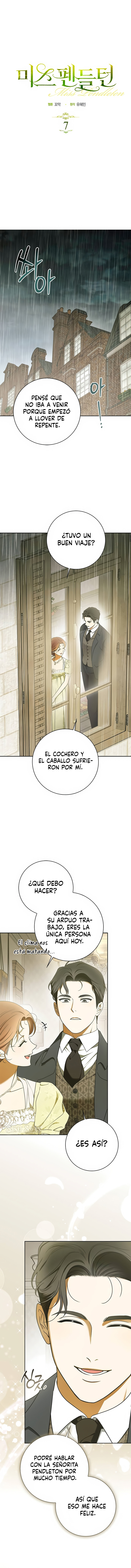 Señorita Pendleton capítulo 7 página 1