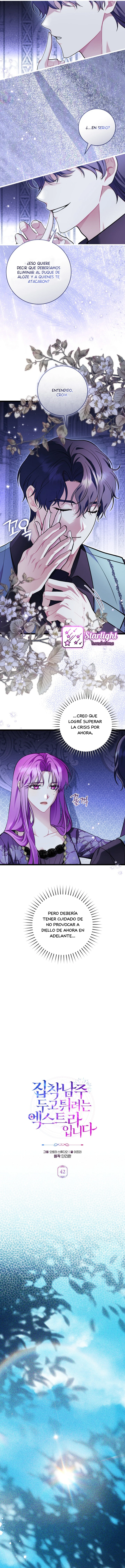 La extra quiere huir del protagonista obsesivo capítulo 42 página 7
