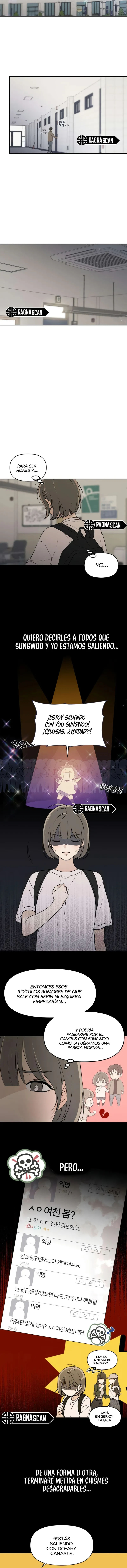 Pareja de campus extraoficial capítulo 2 página 6