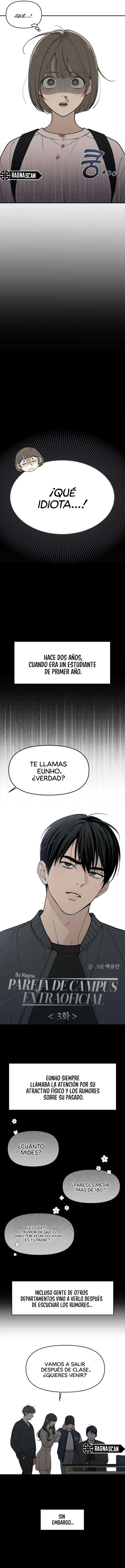 Pareja de campus extraoficial capítulo 3 página 5