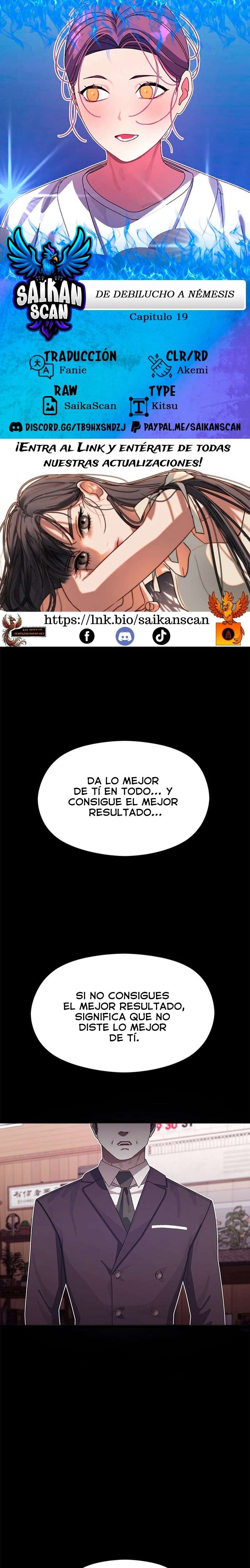 De Debilucho a Némesis capítulo 19 página 1