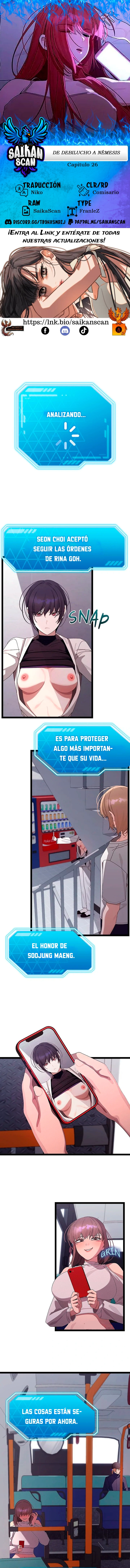 De Debilucho a Némesis capítulo 26 página 1
