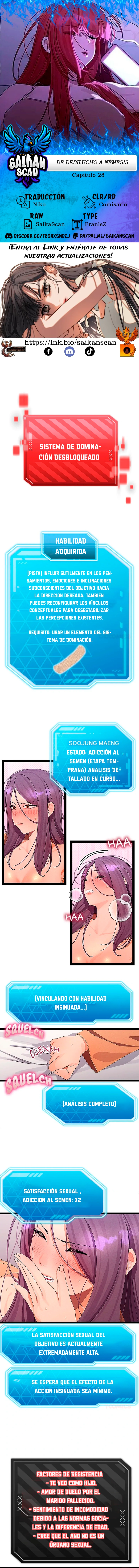 De Debilucho a Némesis capítulo 28 página 1
