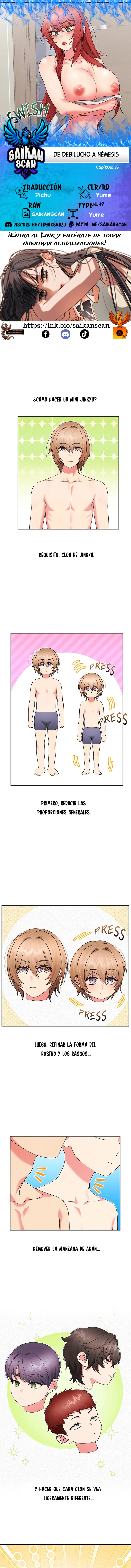 De Debilucho a Némesis capítulo 36 página 1