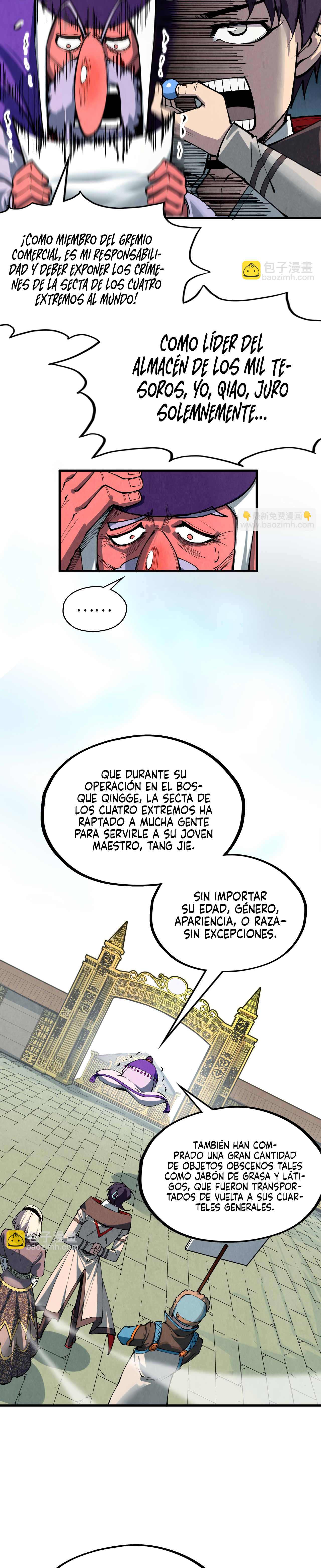 El Antiguo Soberano de la Eternidad capítulo 316 página 28