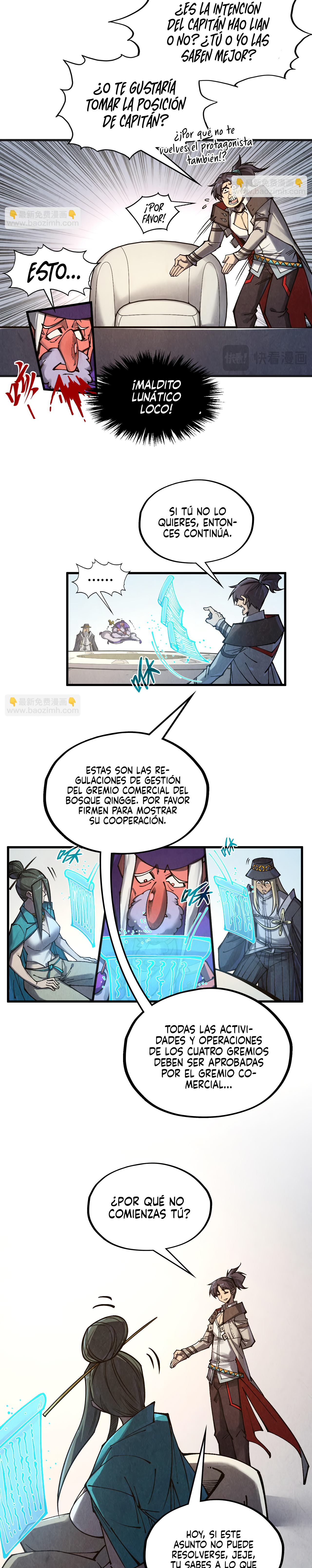 El Antiguo Soberano de la Eternidad capítulo 316 página 8