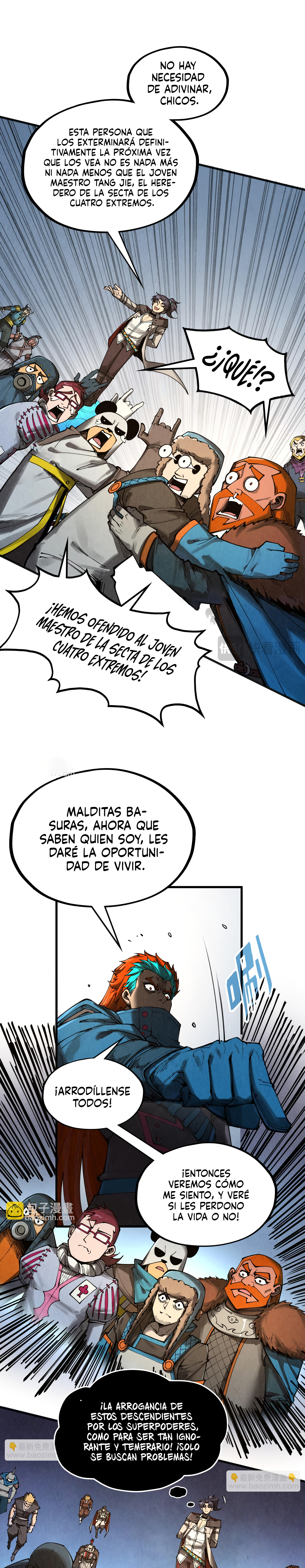 El Antiguo Soberano de la Eternidad capítulo 318 página 8