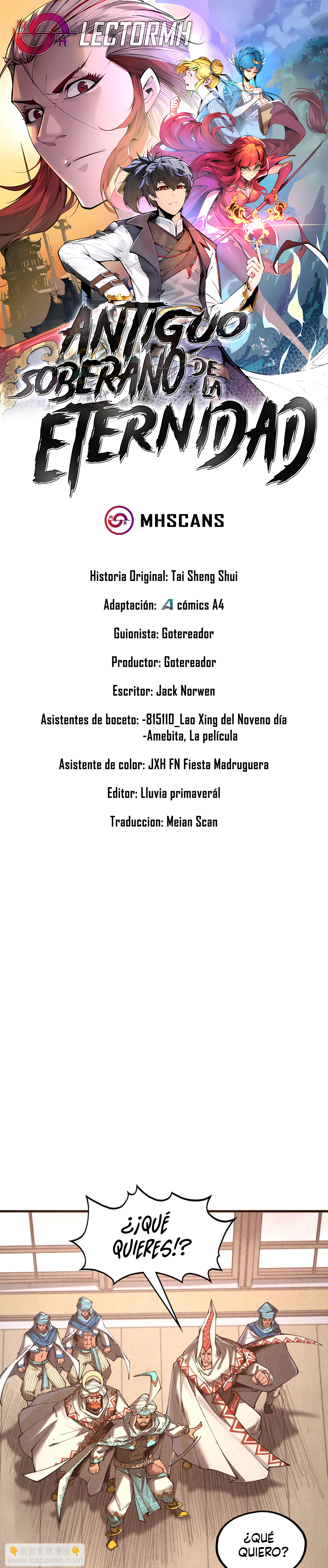 El Antiguo Soberano de la Eternidad capítulo 329 página 2