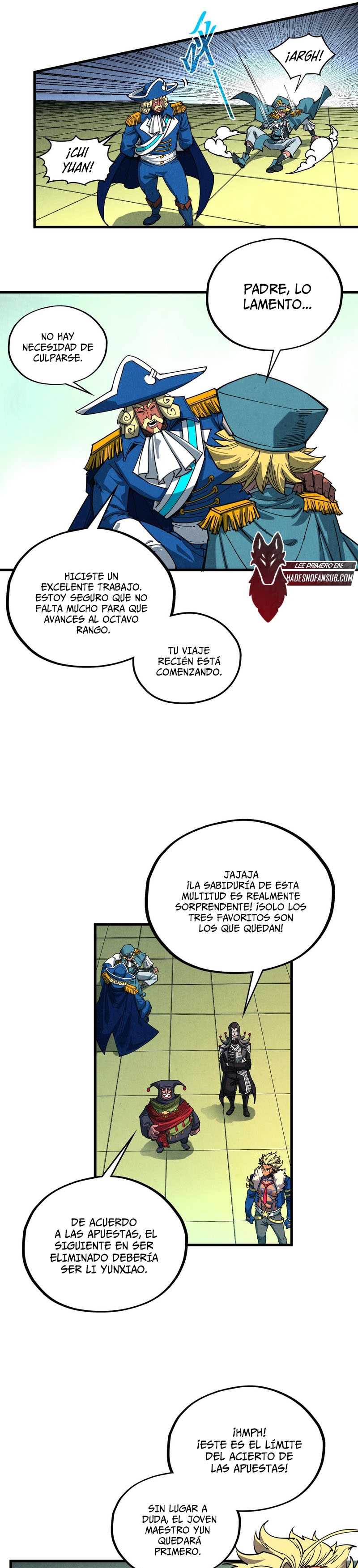 El Antiguo Soberano de la Eternidad capítulo 462 página 16