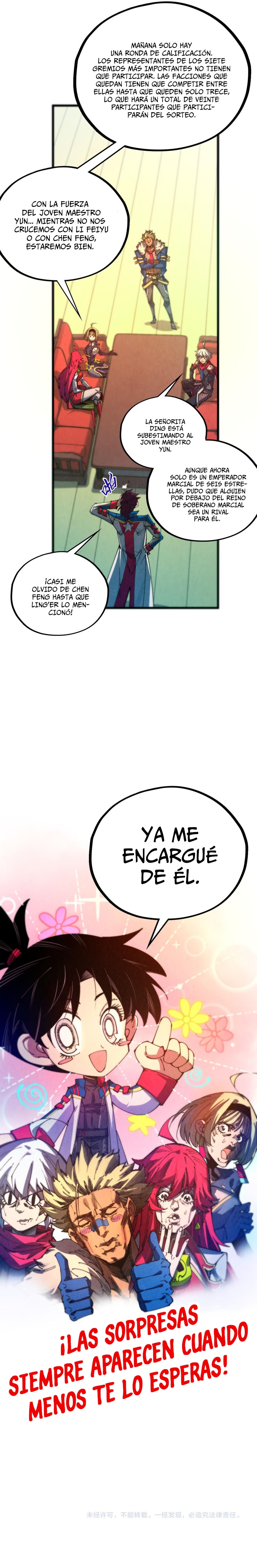 El Antiguo Soberano de la Eternidad capítulo 464 página 25