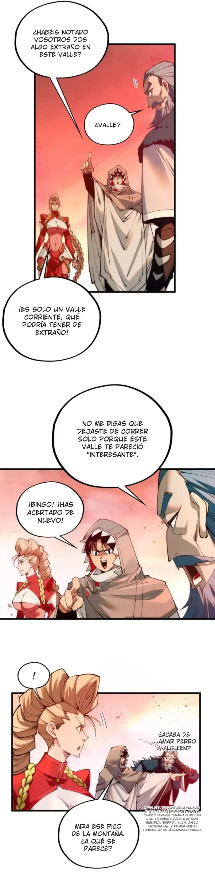 El Antiguo Soberano de la Eternidad capítulo 490 página 29