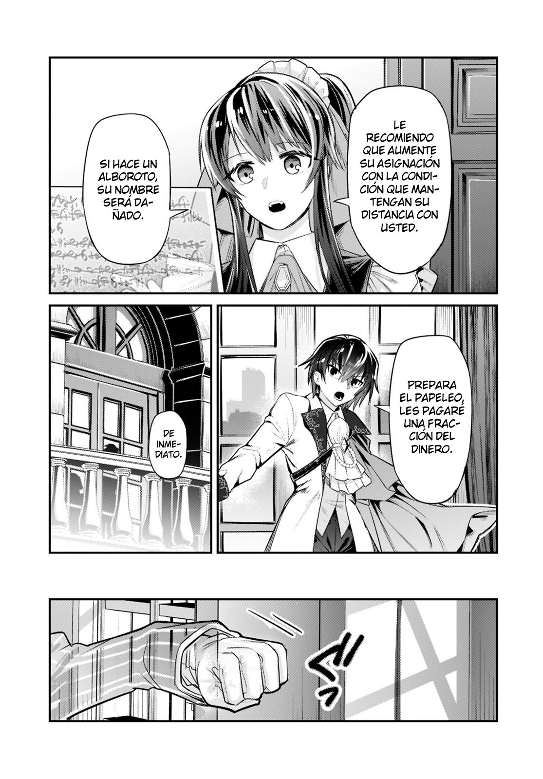 Ore wa Seikan Kokka no Akutoku Ryōshu! capítulo 12 página 9