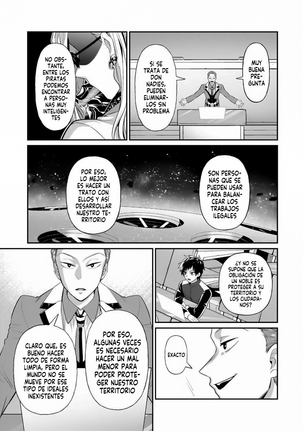 Ore wa Seikan Kokka no Akutoku Ryōshu! capítulo 18.5 página 7