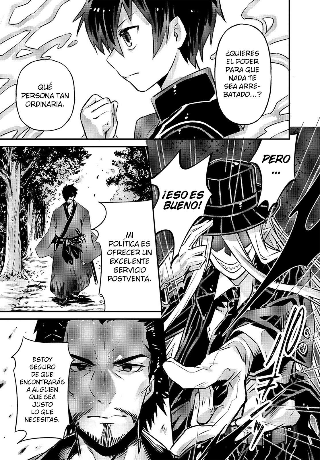 Ore wa Seikan Kokka no Akutoku Ryōshu! capítulo 2 página 38