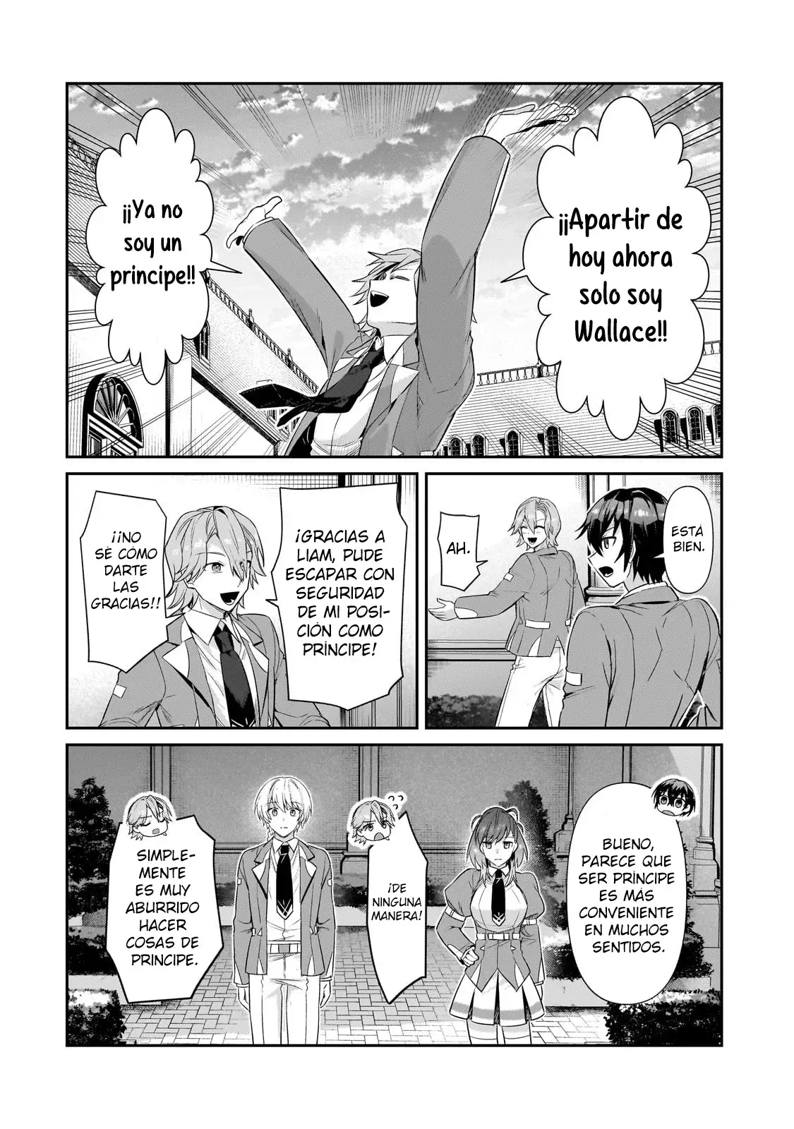 Ore wa Seikan Kokka no Akutoku Ryōshu! capítulo 28.1 página 14