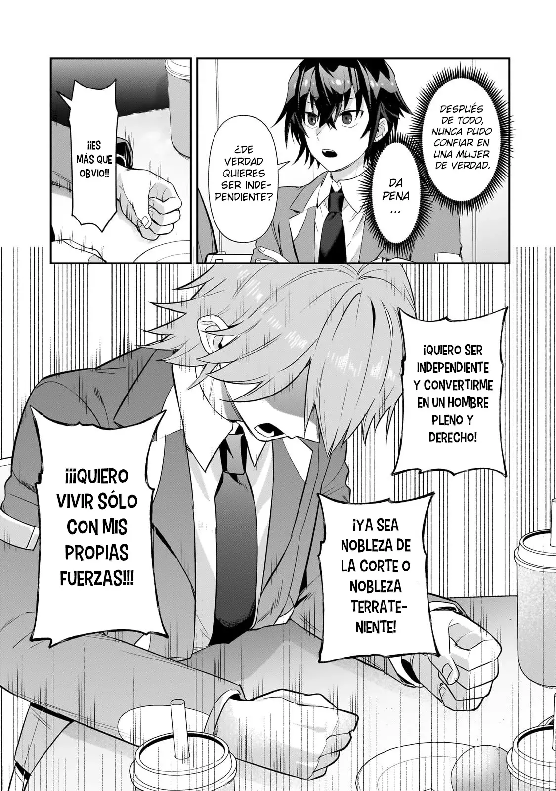 Ore wa Seikan Kokka no Akutoku Ryōshu! capítulo 28.1 página 9