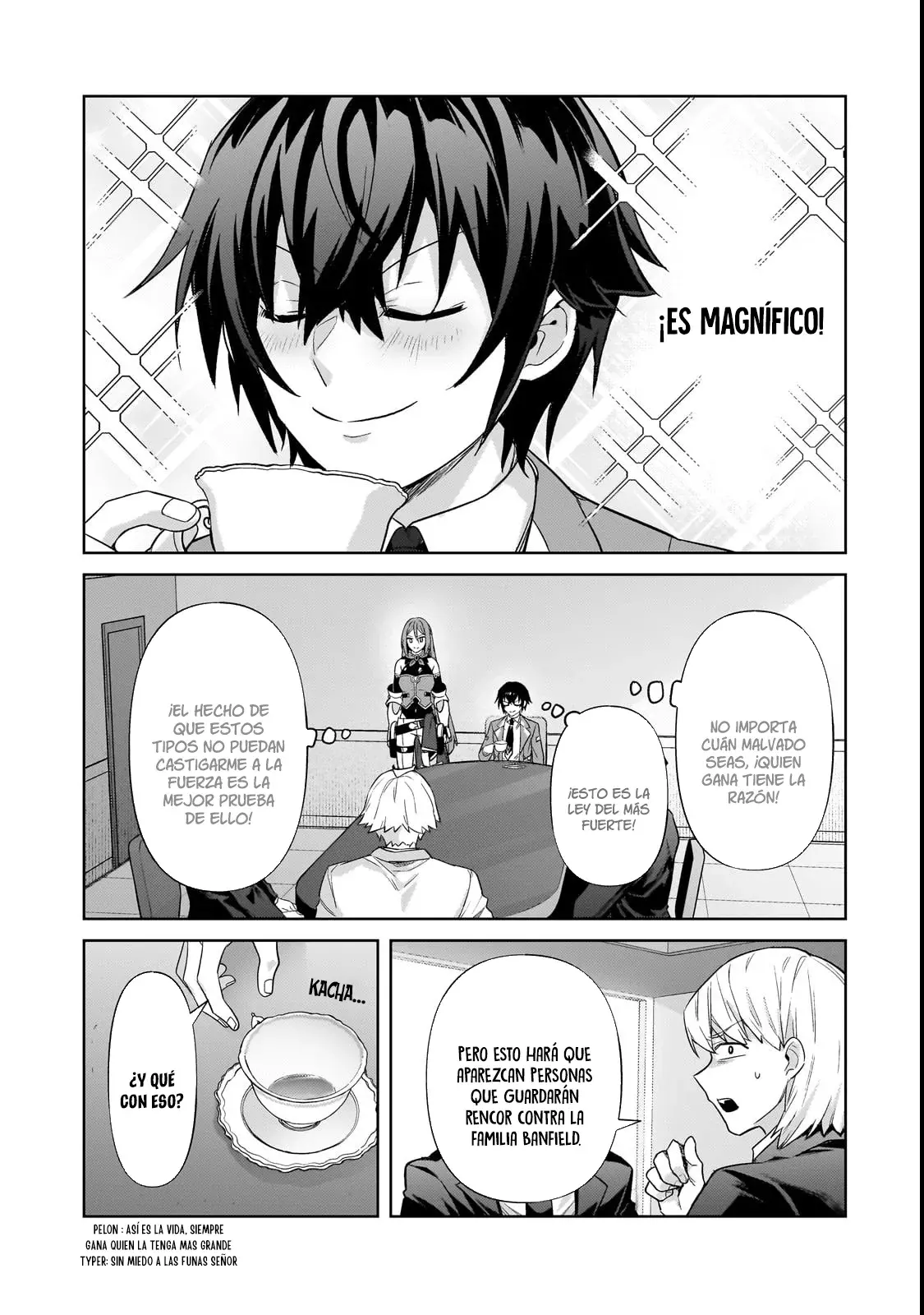 Ore wa Seikan Kokka no Akutoku Ryōshu! capítulo 35.1 página 5