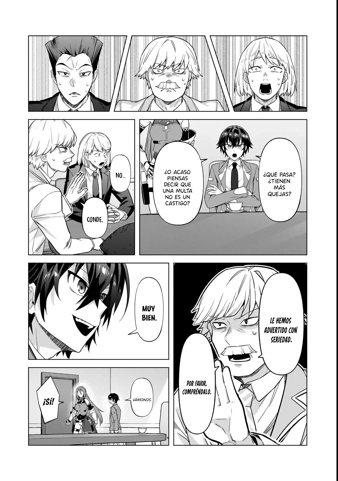 Ore wa Seikan Kokka no Akutoku Ryōshu! capítulo 35.1 página 8
