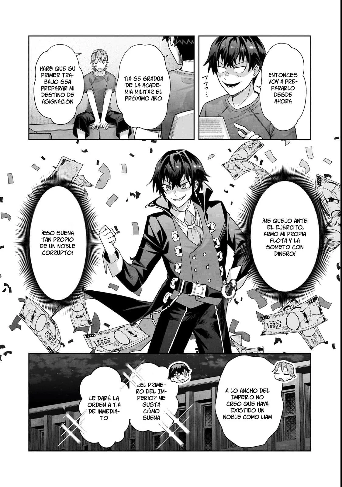 Ore wa Seikan Kokka no Akutoku Ryōshu! capítulo 40 página 22