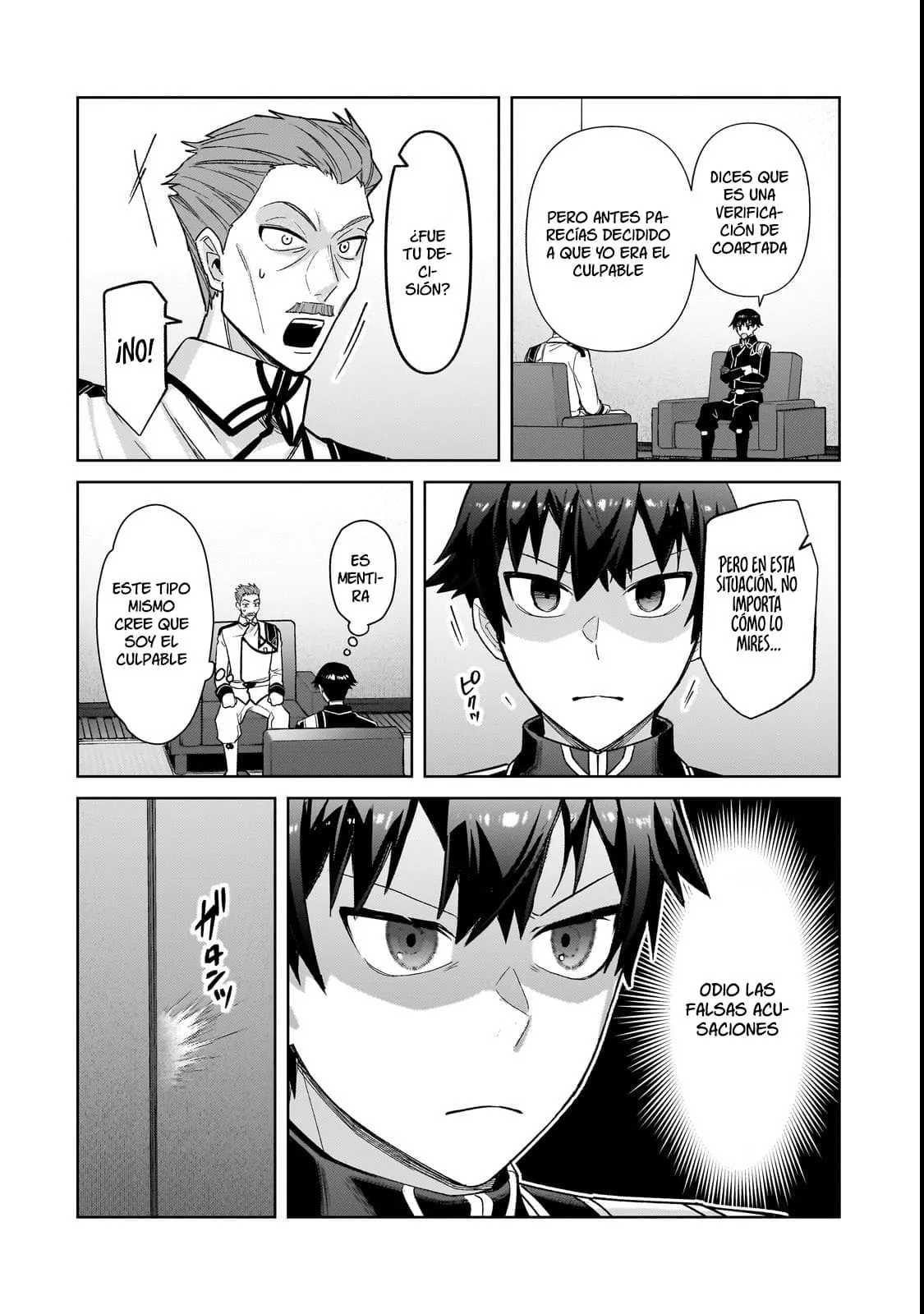 Ore wa Seikan Kokka no Akutoku Ryōshu! capítulo 40 página 6