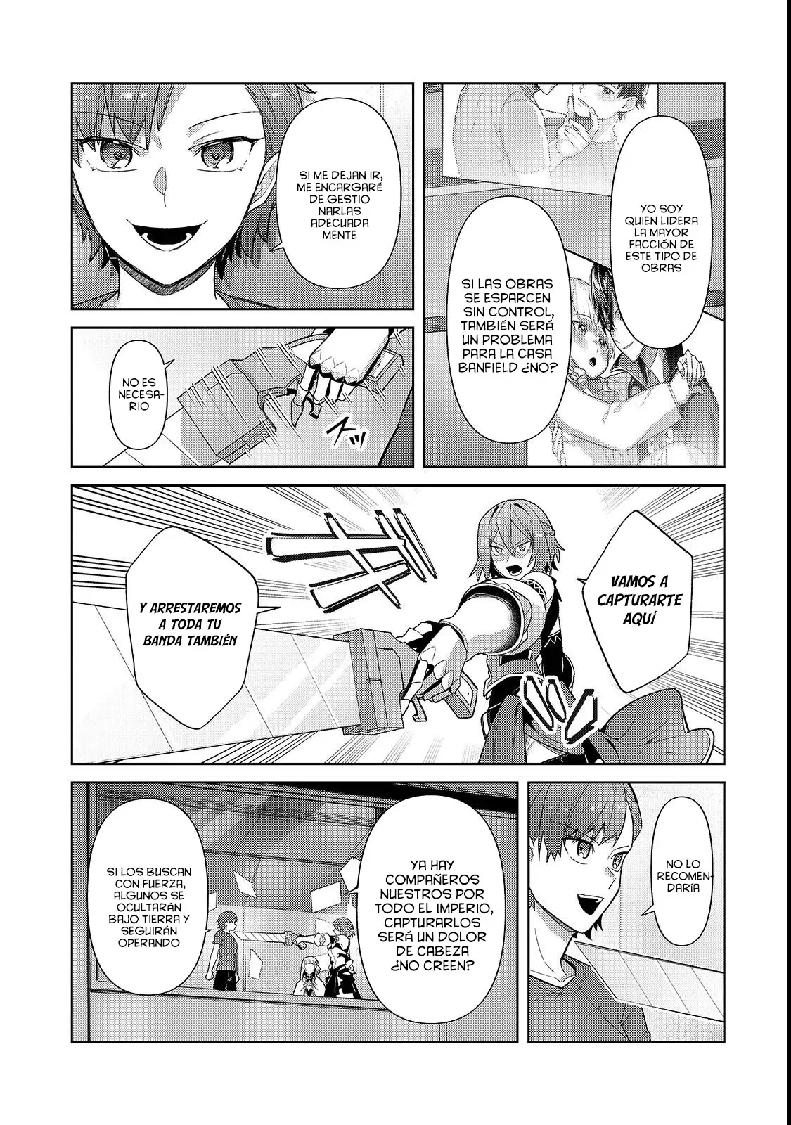 Ore wa Seikan Kokka no Akutoku Ryōshu! capítulo 42 página 9