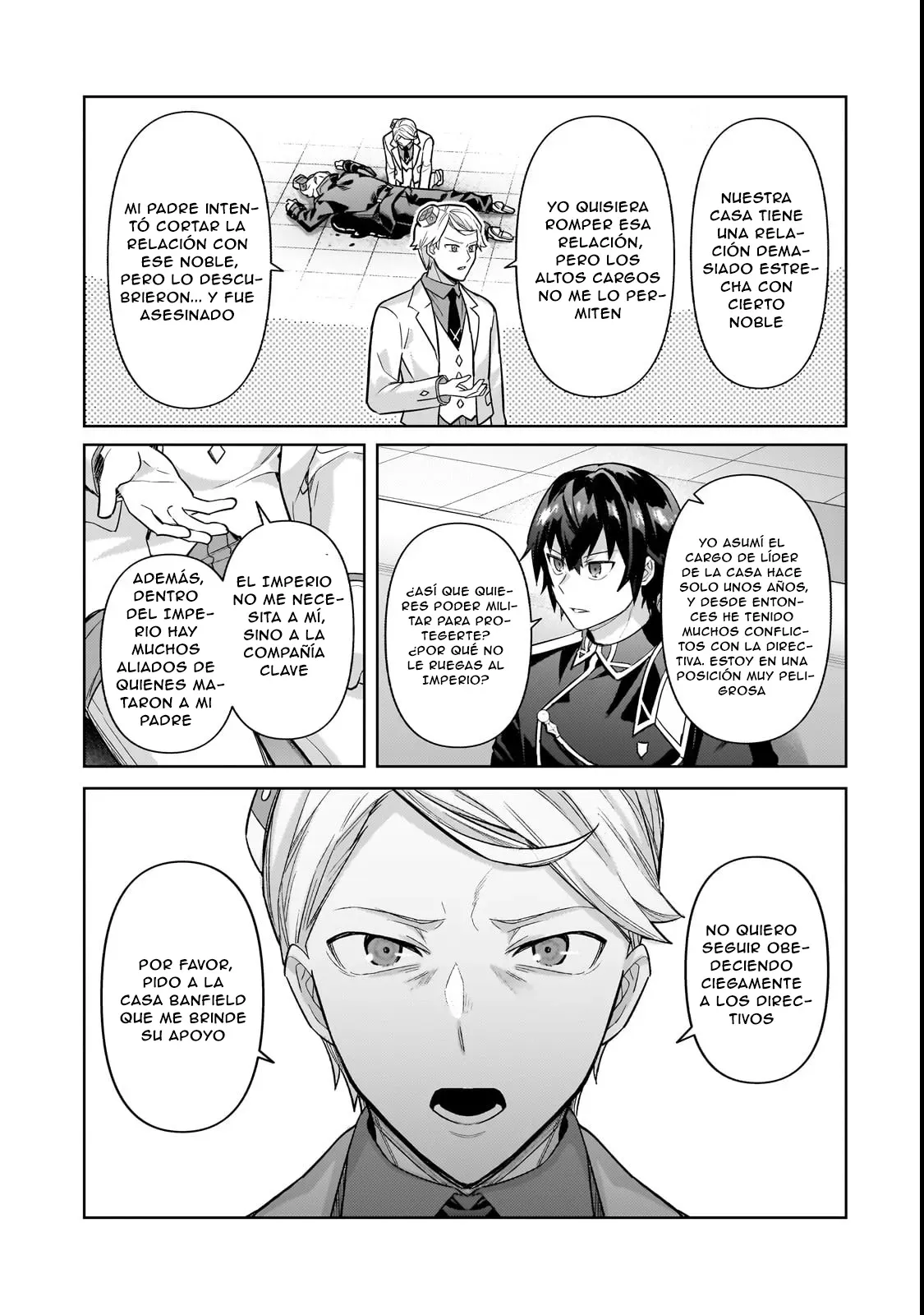 Ore wa Seikan Kokka no Akutoku Ryōshu! capítulo 43 página 12