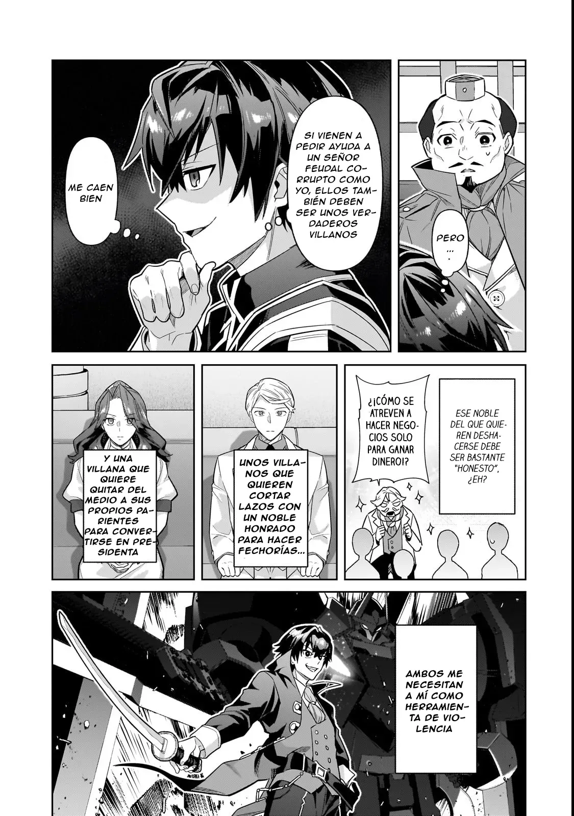 Ore wa Seikan Kokka no Akutoku Ryōshu! capítulo 43 página 14