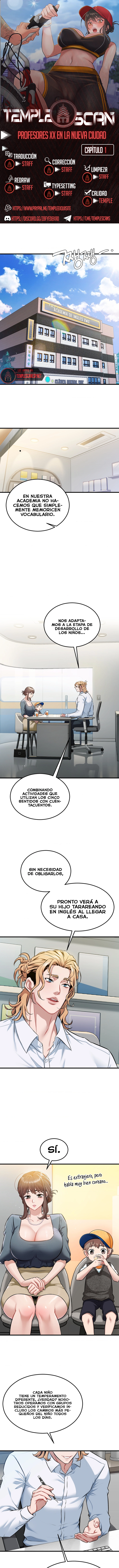 Profesores XX En La Nueva Ciudad capítulo 1 página 2