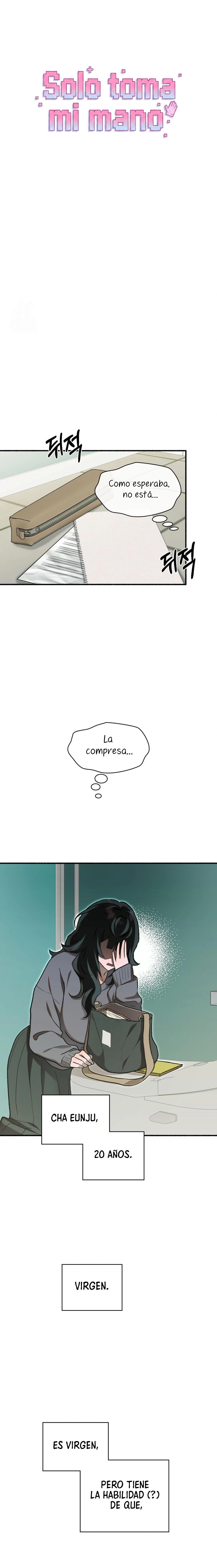 Solo toma mi mano capítulo 1 página 10