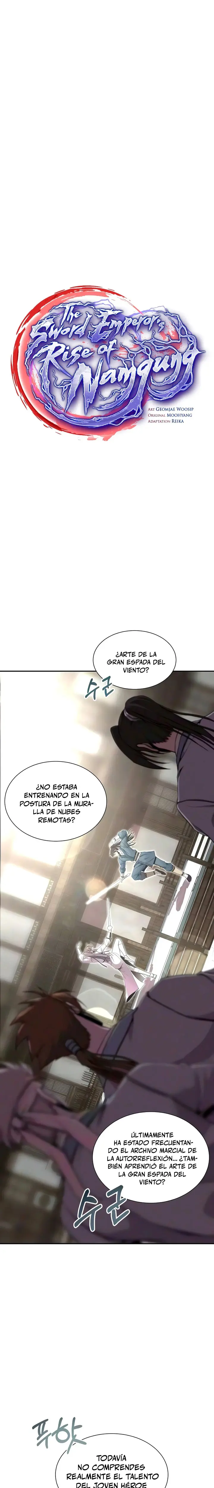 El ascenso de Namgung, el Emperador de la Espada capítulo 22 página 1