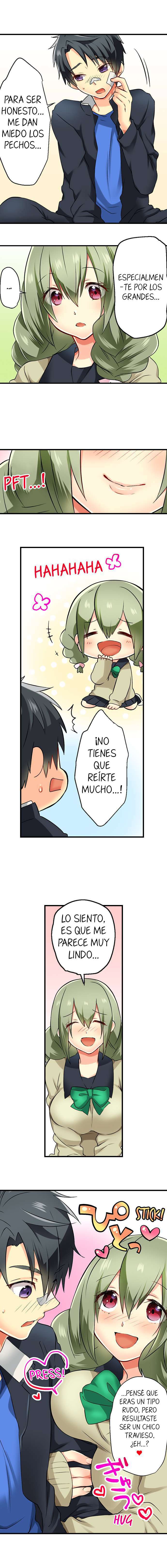 ¿Perdere el miedo a las tetas si las toco? capítulo 4 página 8