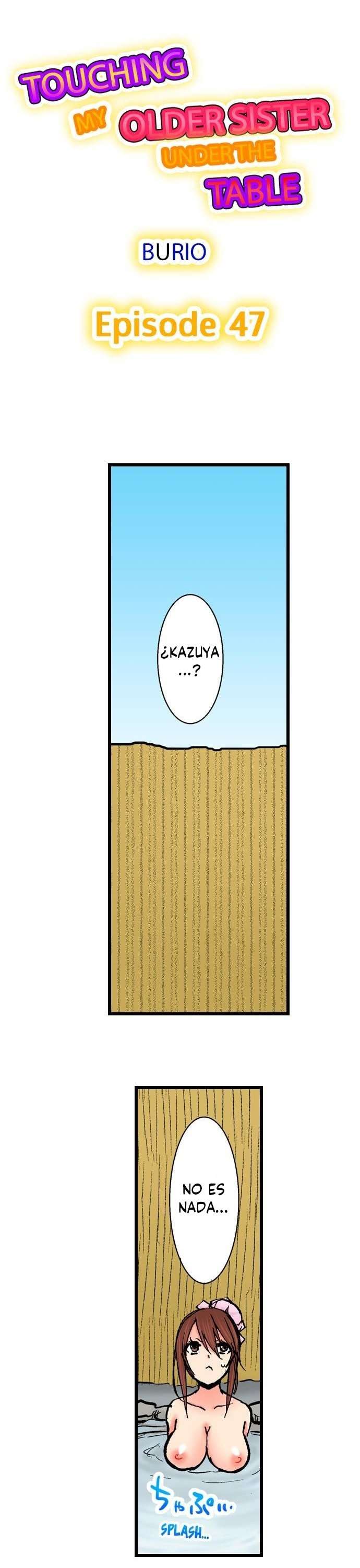 ¿Que tan lejos llegaste con tu hermana? capítulo 47 página 2
