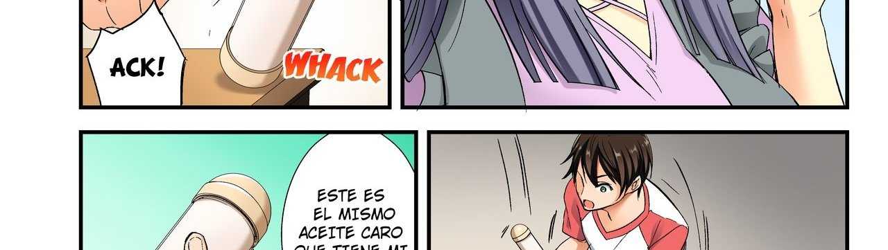 ¡Inserción en un punto lascivo…! Tratamiento de belleza resbaladizo y sensible en un club lleno de chicas capítulo 1 página 18