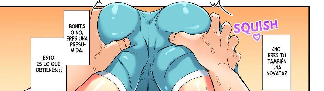 ¡Inserción en un punto lascivo…! Tratamiento de belleza resbaladizo y sensible en un club lleno de chicas capítulo 1 página 33