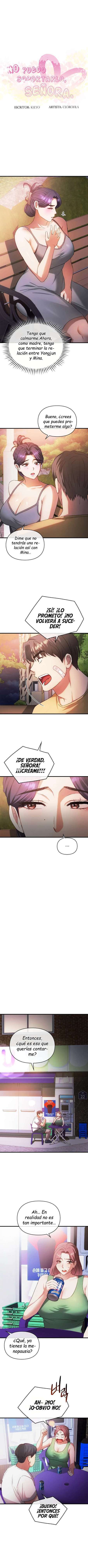 ¡No Puedo Soportarlo, Señora! capítulo 28 página 2