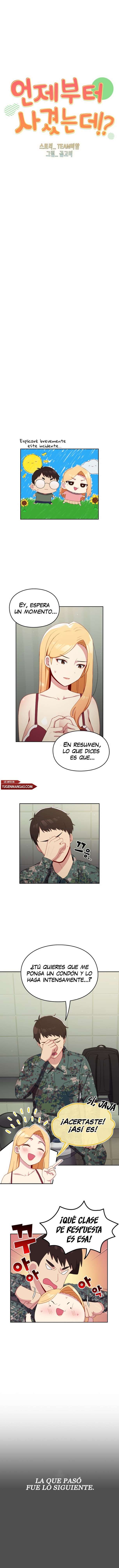 ¿Desde cuando empezamos a salir? capítulo 7 página 2