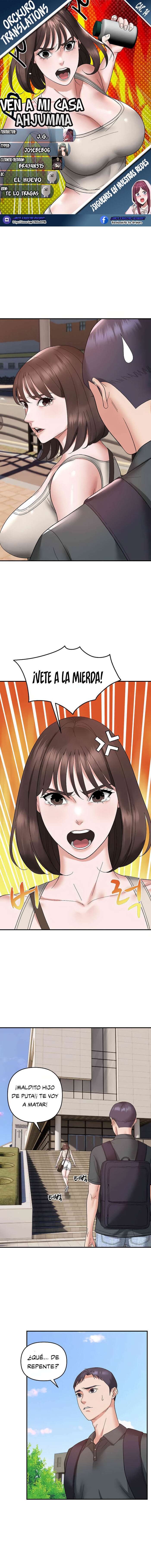 Ven a mi casa Ahjumma capítulo 14 página 1